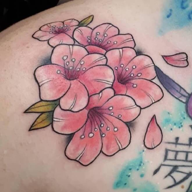 Fresh Up Cherry Blossom Tattoo