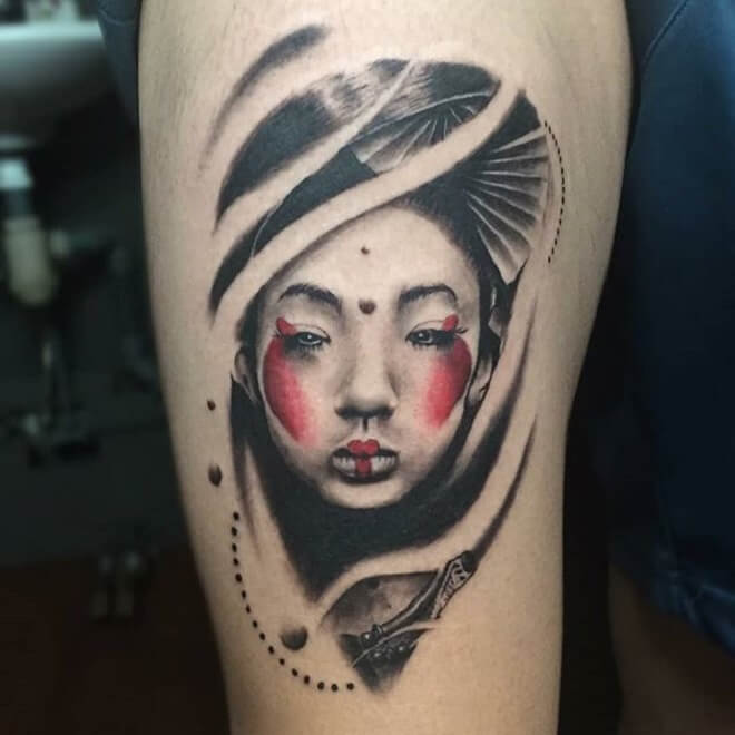 Geisha Tattoo Art