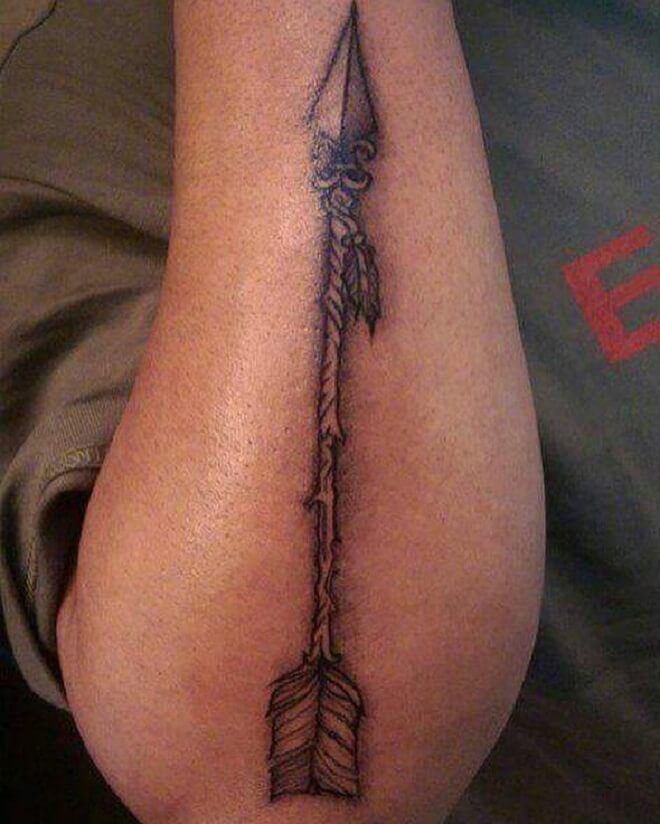 Hand Arrow Tattoo