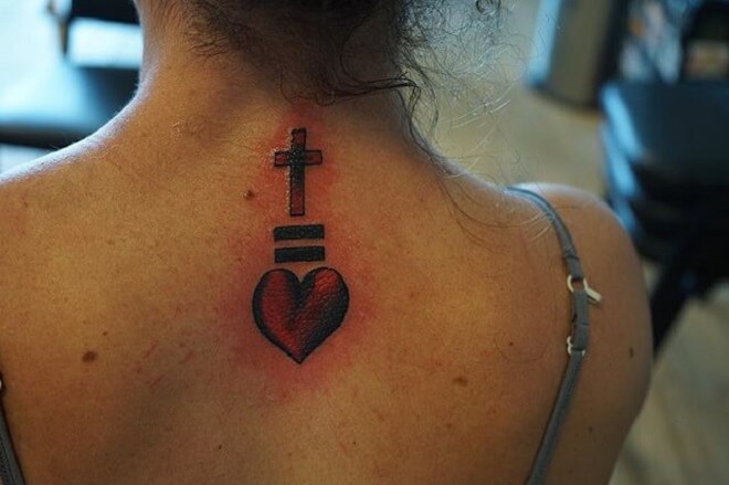 Heart Christian Tattoo