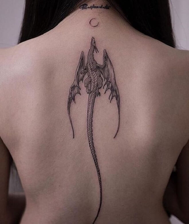 Incredible Dragon Tattoo