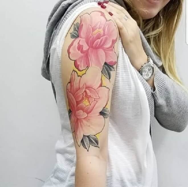 Incredible Flower Tattoo