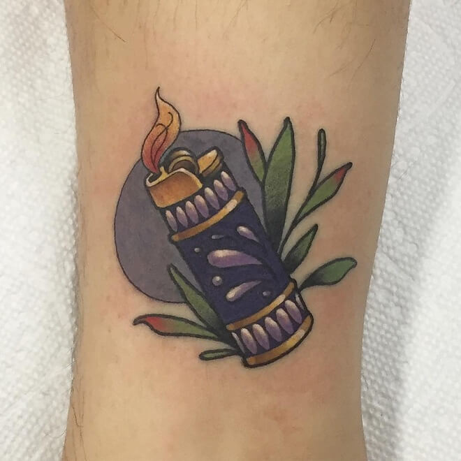 Lighter Archive Tattoo