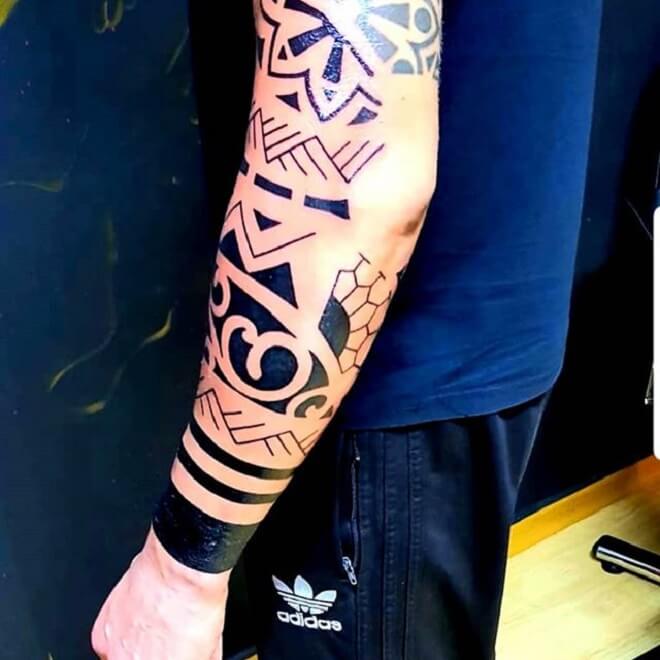 Maori Freehand Tattoo