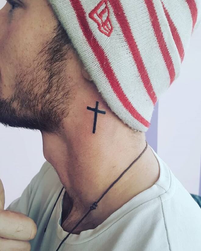 Neck Christian Tattoos