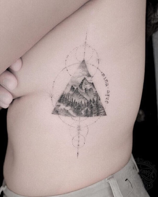 Popular Mountain Tattoo