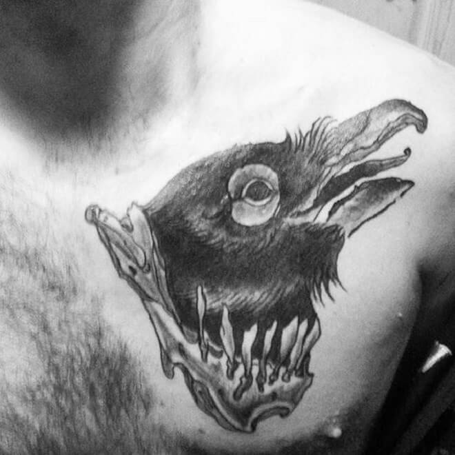 Popular Raven Tattoo