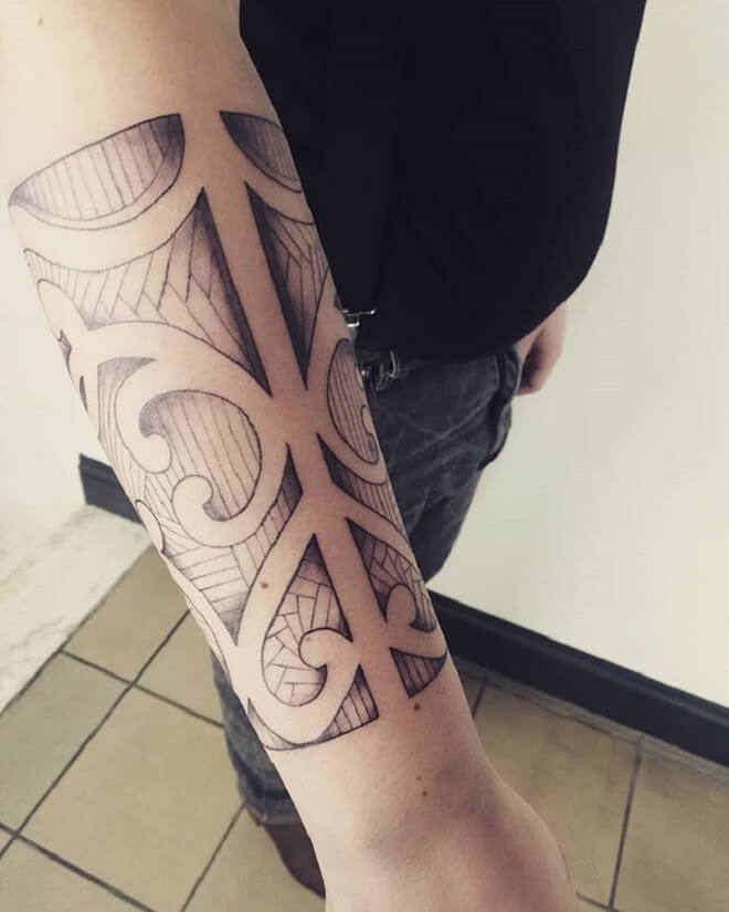 Simple Maori Tattoo