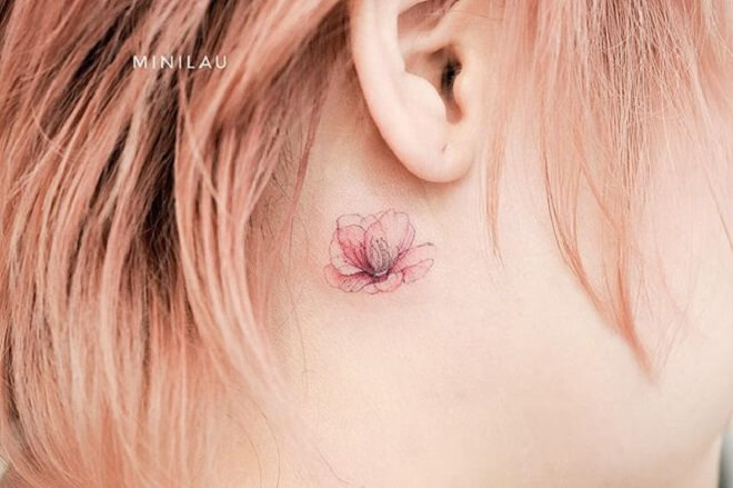 Small Cherry Blossom Tattoos