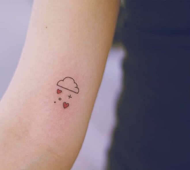Small Cloud Tattoos