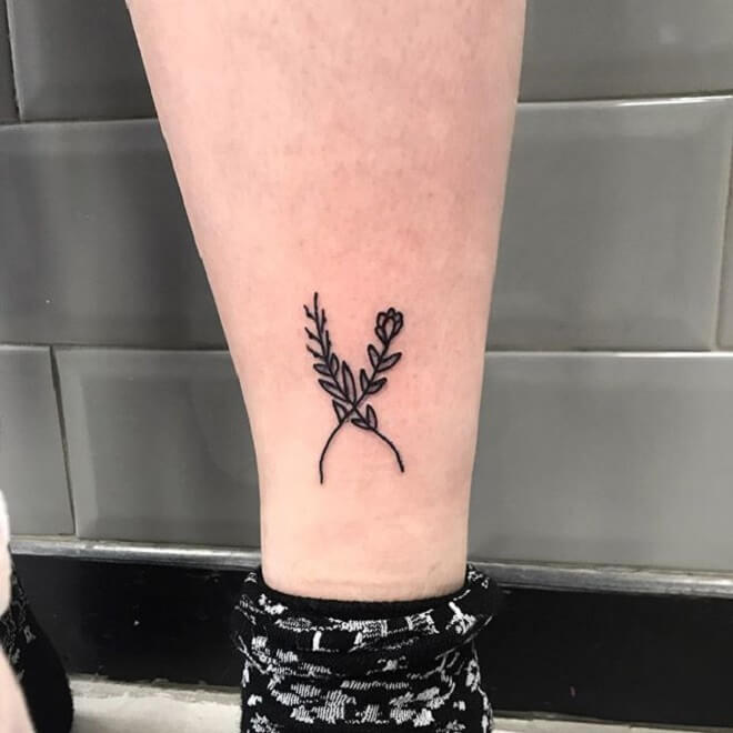 Stunning Ankle Tattoo