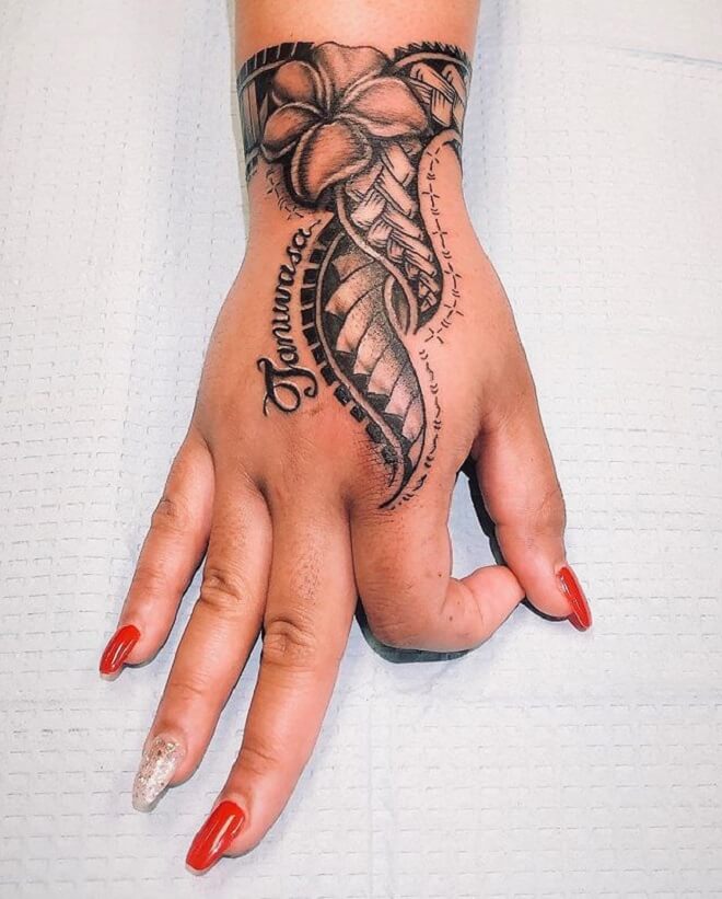 Stunning Polynesian Tattoo