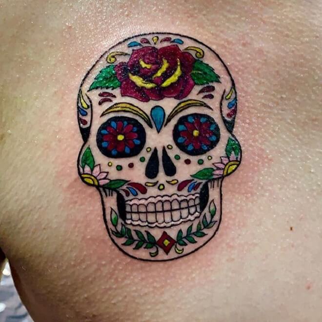 Sugar Skull Tattoo Art