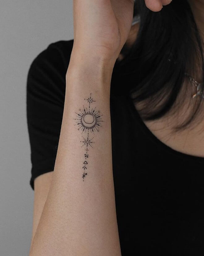 Top 30 Sun Tattoos Designs | Stunning Sun Tattoo Designs & Ideas