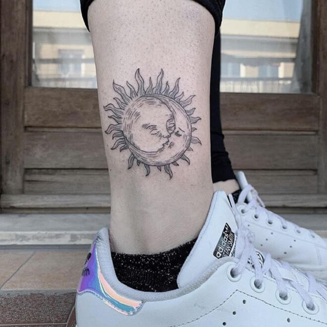Sun Tattoo