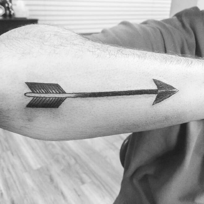 Super Arrow Tattoo