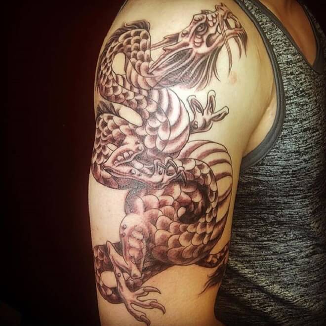 Super Dragon Tattoo