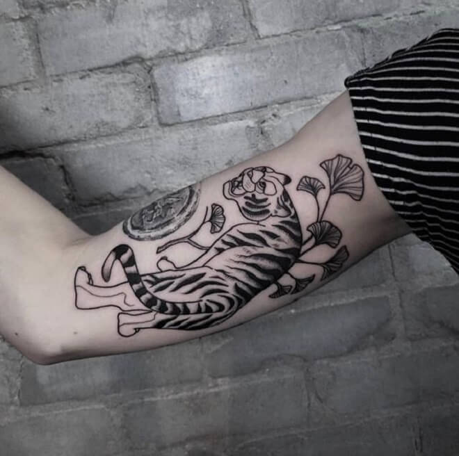 Tiger Tattoo for Women
