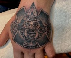 Top Aztec Tattoo