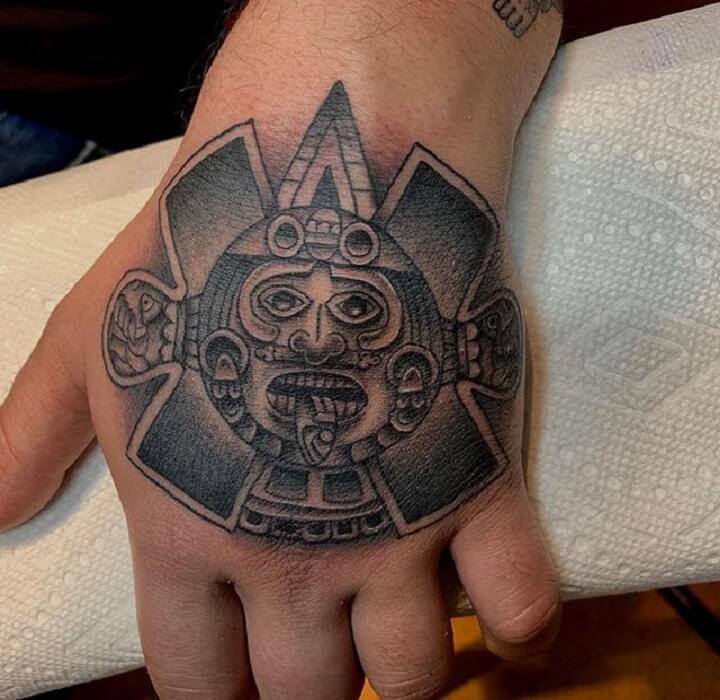 Top 30 Aztec Tattoos | Beautiful Aztec Tattoo Designs & Ideas