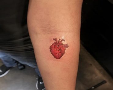 Top Heart Tattoo