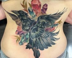 Top Raven Tattoo