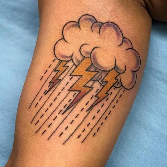 Traditional Cloud Tattoos