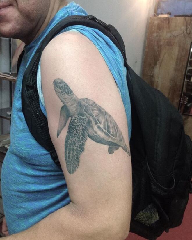 Turtle Tattoo for Men