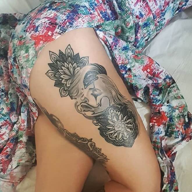 Women Mandala Tattoos