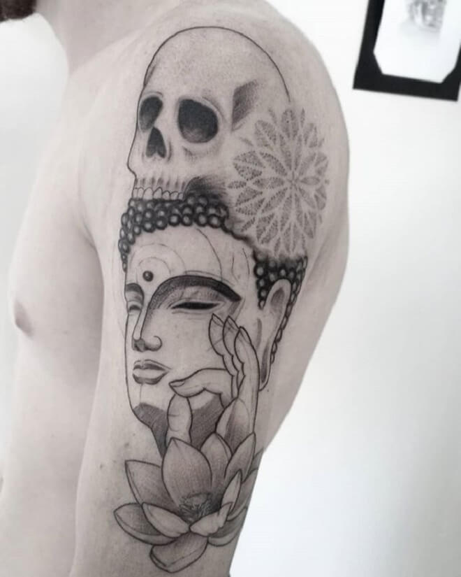Buddha Tattoo for Men