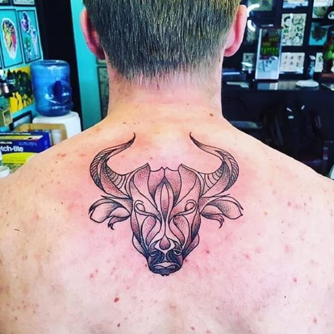 Bull Tattoo for Men