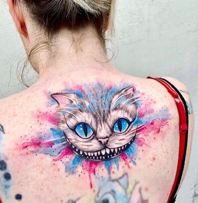 Cheshire Cat Tattoo Artist