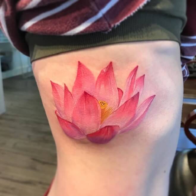 Color Side Tattoo