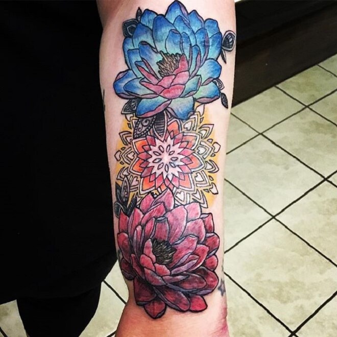 Colorful Awesome Tattoo
