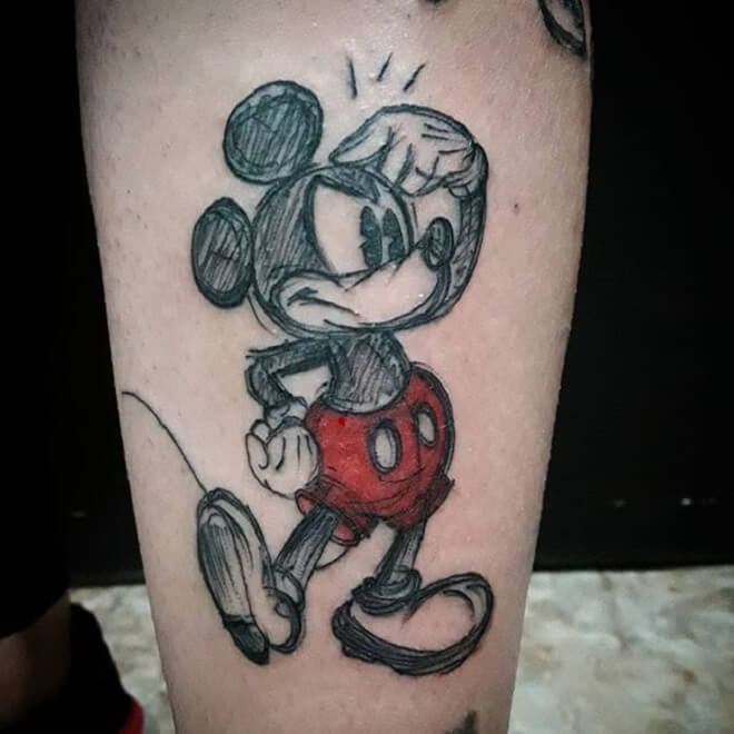 Disney Tattoo Work