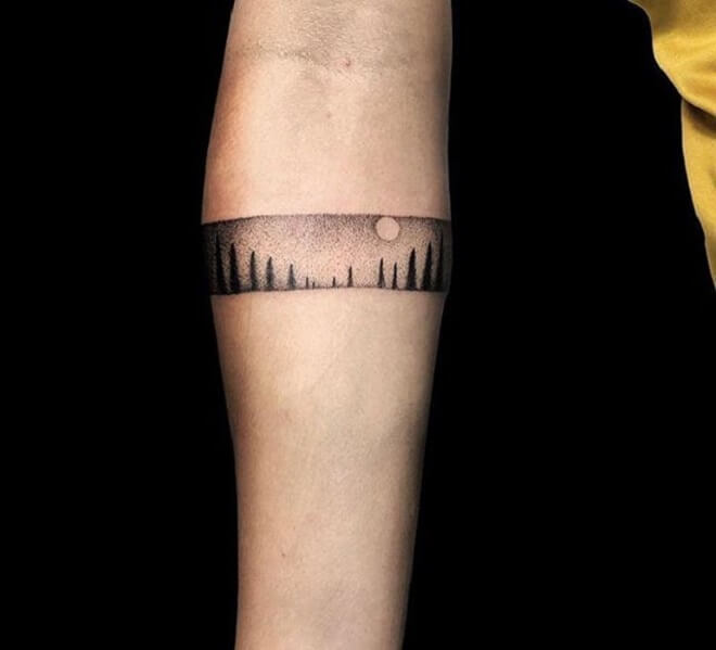 Dotwork Armband Tattoos