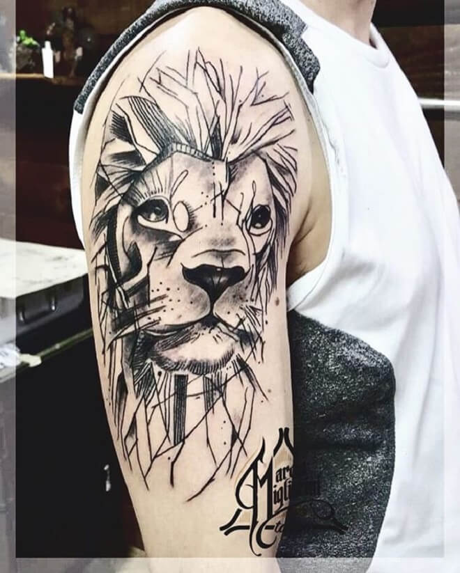 Leo Tattoo Art