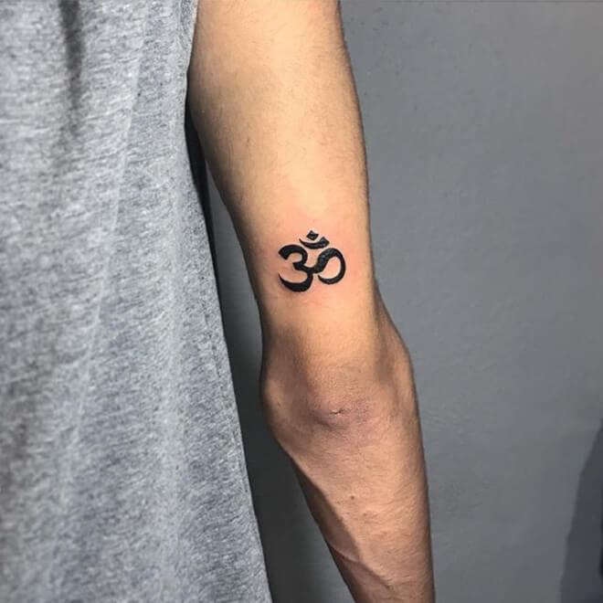 Be it permanent tattoo or a temporary small om tattoo or a mehendi design o...