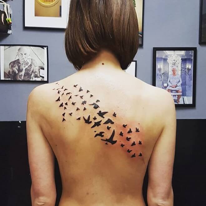 Popular Bird Tattoo