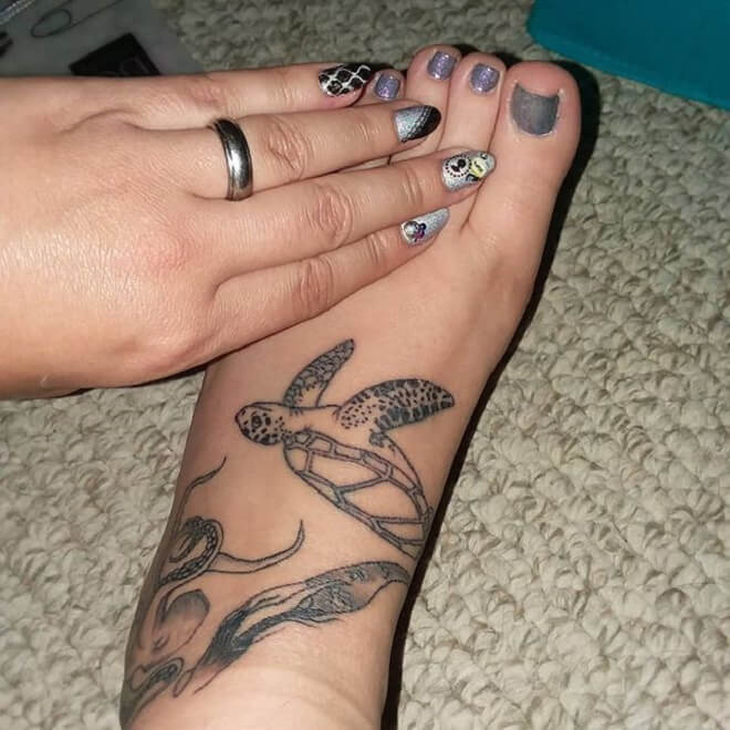 Popular Foot Tattoo