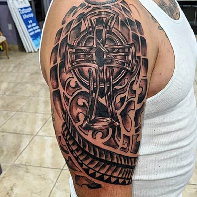 Shoulder Tattoo Art