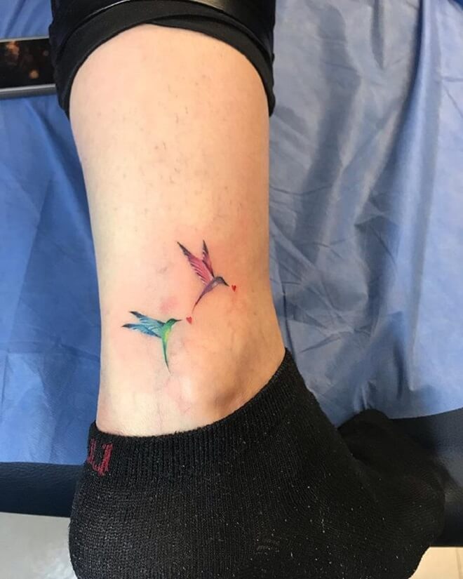 Simple Bird Tattoo