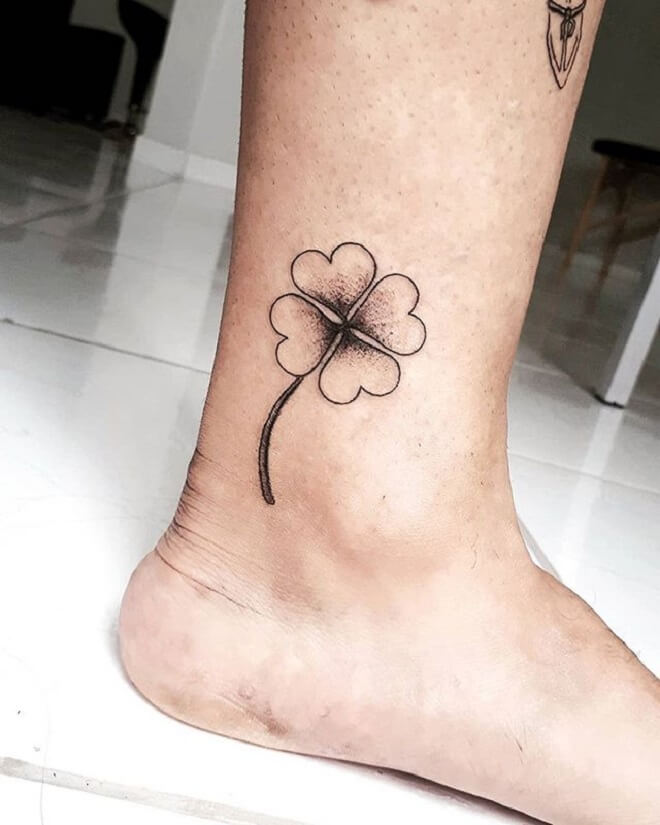 Simple Foot Tattoo