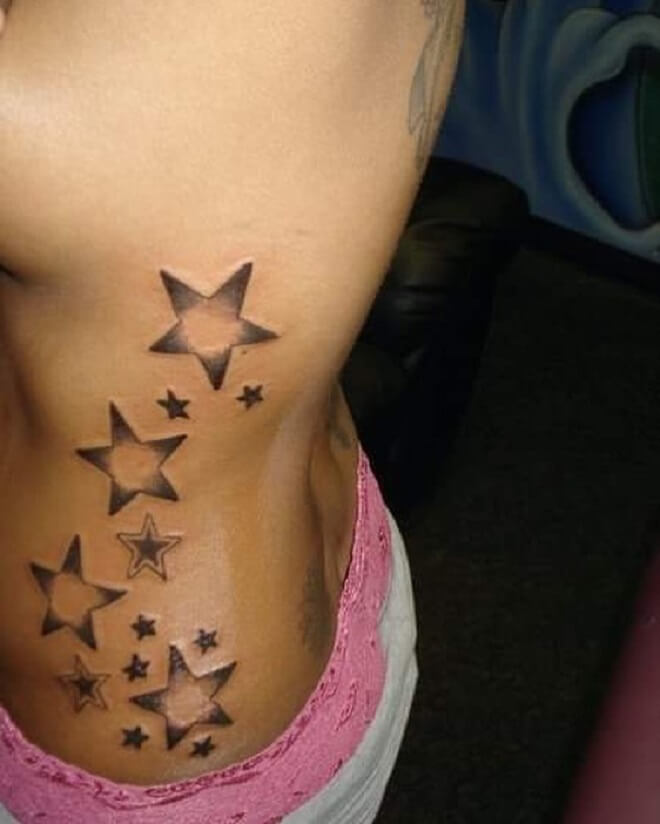 Star Side Tattoo