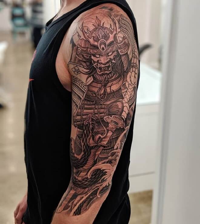 Stunning Samurai Tattoo