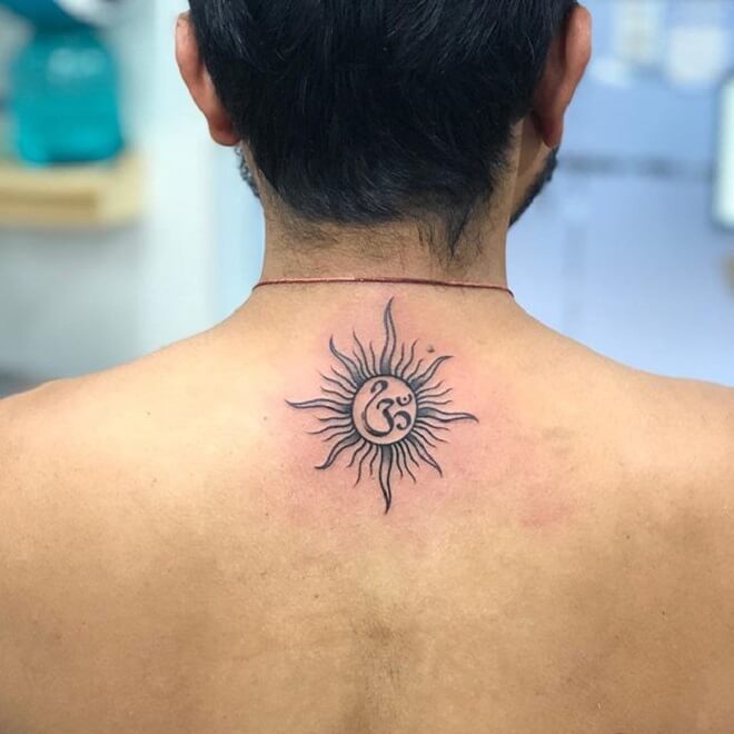 Sun Om Tattoo