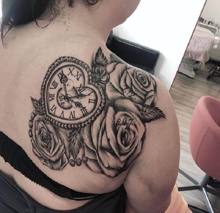 Top 30 Clock Tattoos Popular Clock Tattoo Designs Ideas