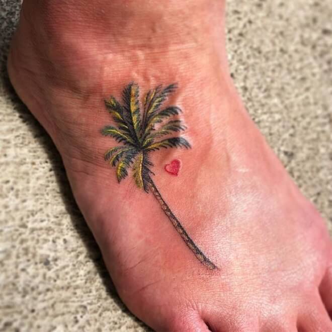 Tree Foot Tattoos