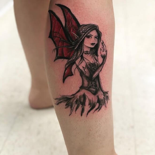 Amazing Fairy Tattoo
