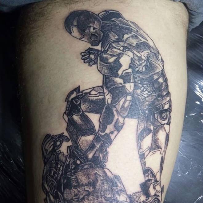 Amazing Ironman Tattoo